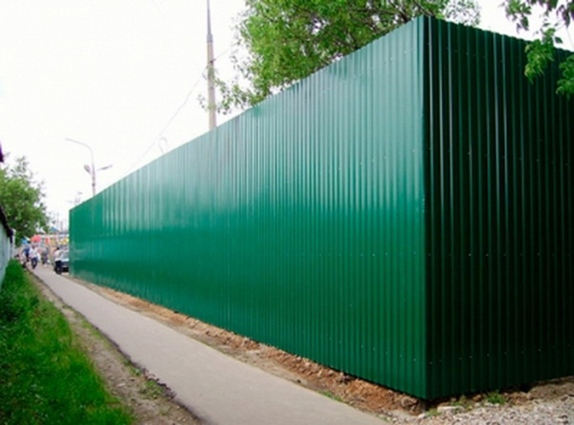 bản vẽ thiết kế hàng rào tôn công trường 1
